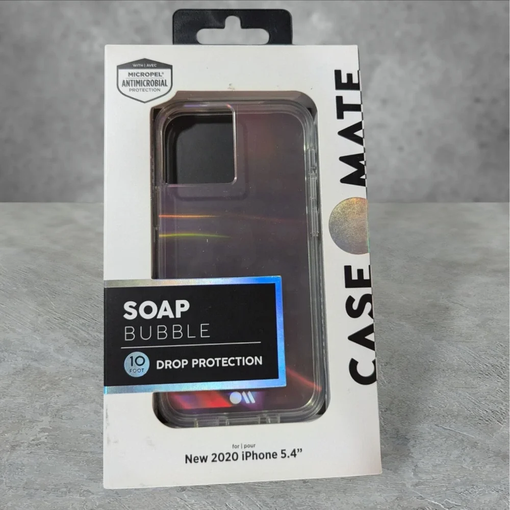 T3 Case-Mate Soap Case Apple iPhone 2020 5.4 (12 Mini) Clear See Description